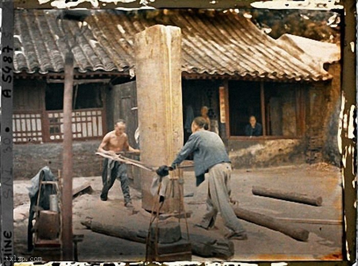 图片[13]-The earliest color photos of China taken by Kahn in the late Qing Dynasty (Part 1)-China Archive