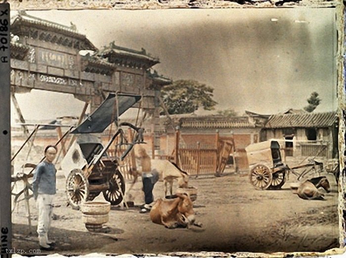 图片[1]-The earliest color photos of China taken by Kahn in the late Qing Dynasty (Part 2)-China Archive