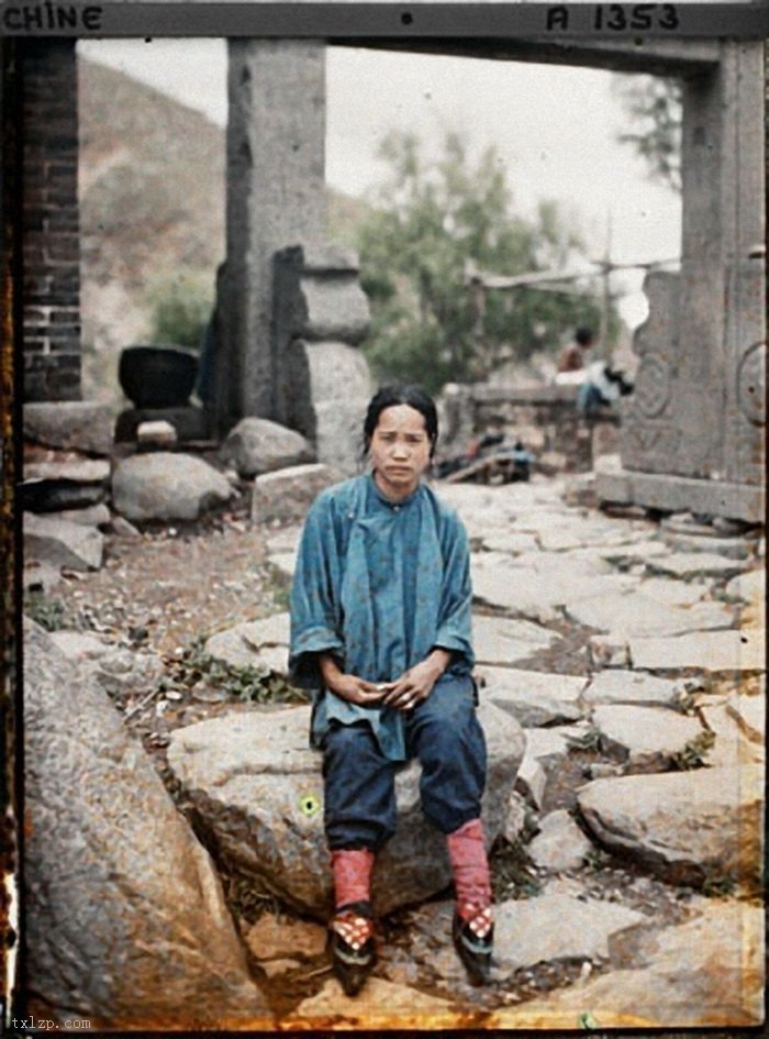 图片[13]-The earliest color photos of China taken by Kahn in the late Qing Dynasty (Part 2)-China Archive