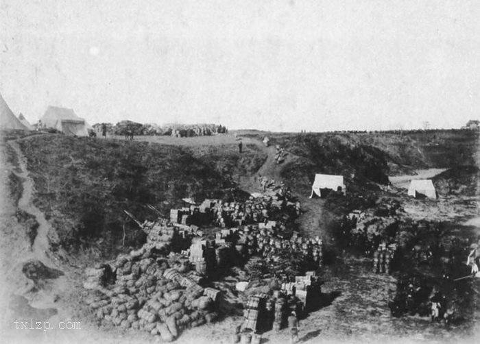 图片[1]-The live video of Japanese troops logging in at Huayuankou in Dalian during the Sino Japanese War-China Archive