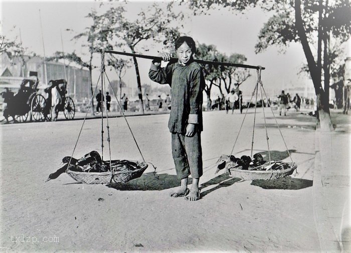 图片[5]-Old photos of street bottom people in the late Qing Dynasty-China Archive