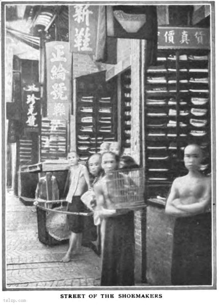 图片[4]-Photos of Yuexiu Street and Shops in Foreign Books in the Late Qing Dynasty-China Archive