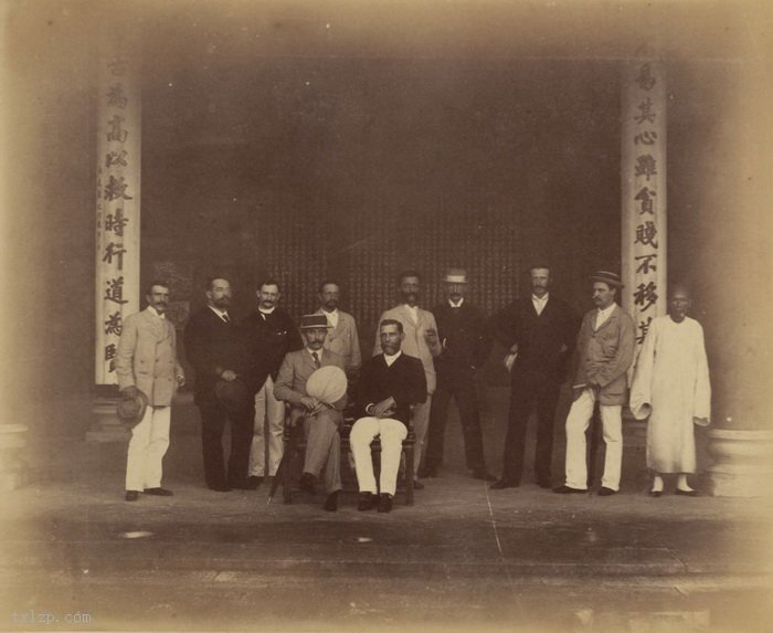 图片[5]-Group photos of foreigners in china in the late qing dynasty-China Archive