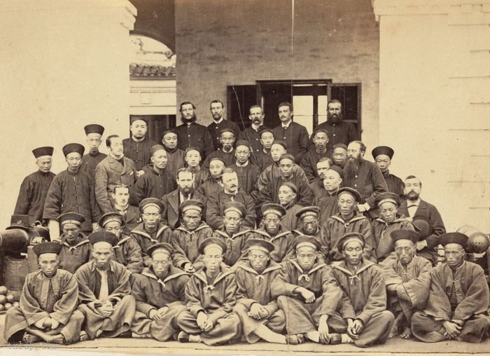 图片[7]-Group photos of foreigners in china in the late qing dynasty-China Archive