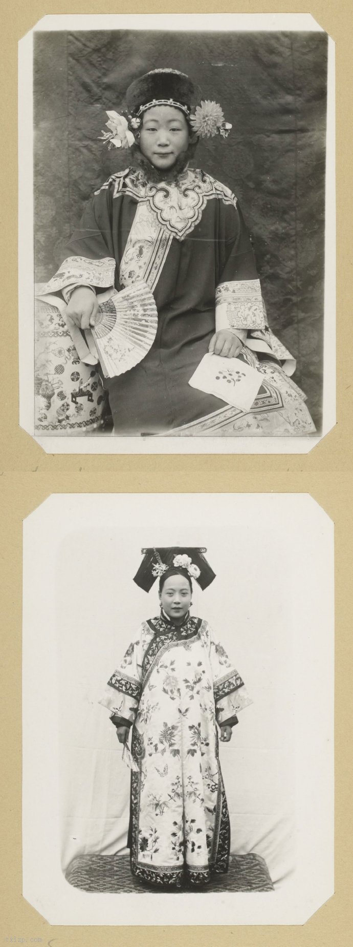 图片[3]-A picture of a noble lady of the Qing Dynasty in the 1900s-China Archive