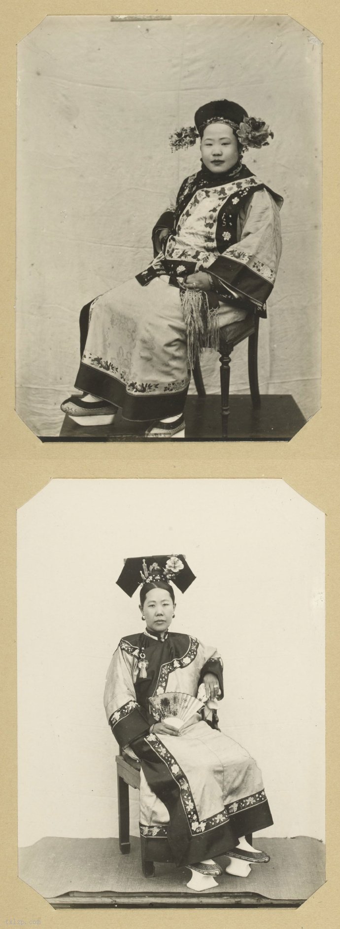 图片[5]-A picture of a noble lady of the Qing Dynasty in the 1900s-China Archive