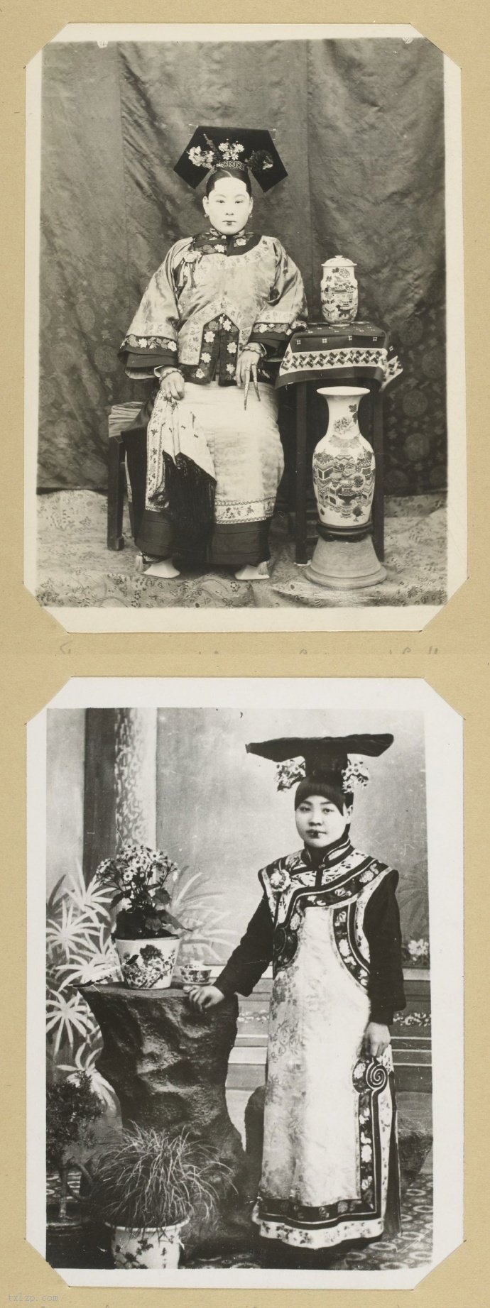 图片[7]-A picture of a noble lady of the Qing Dynasty in the 1900s-China Archive