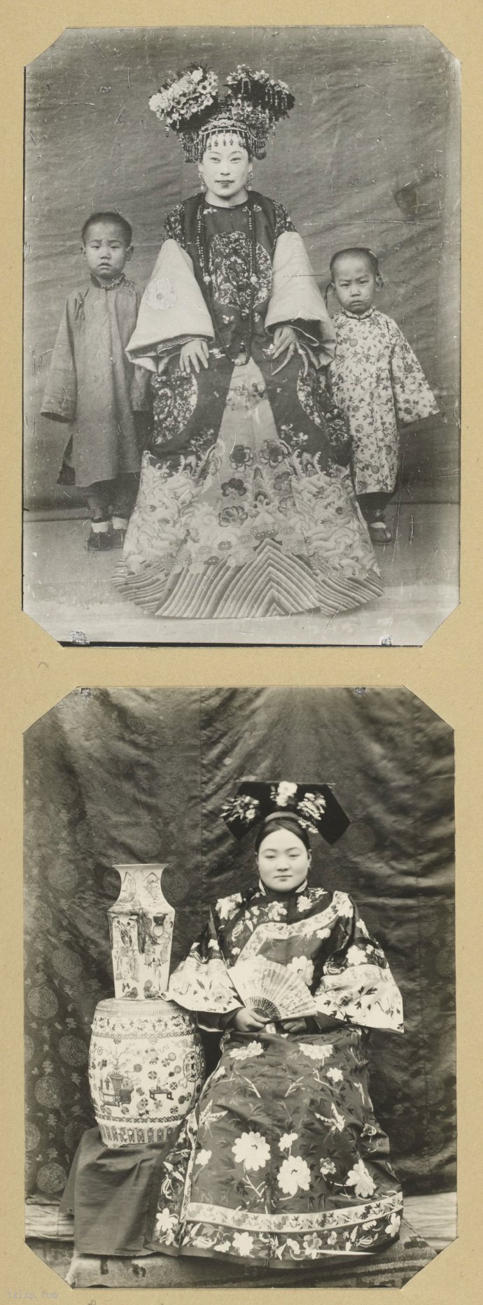 图片[9]-A picture of a noble lady of the Qing Dynasty in the 1900s-China Archive