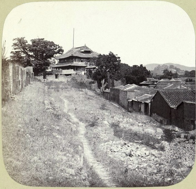 1859年广州老照片 罗西耶摄