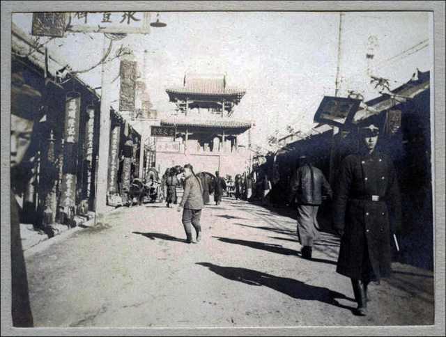 图片[1]-Old photo of Fengtian (Shenyang) in 1909 Kuixin Tower Bell and Drum Tower 110 years ago-China Archive