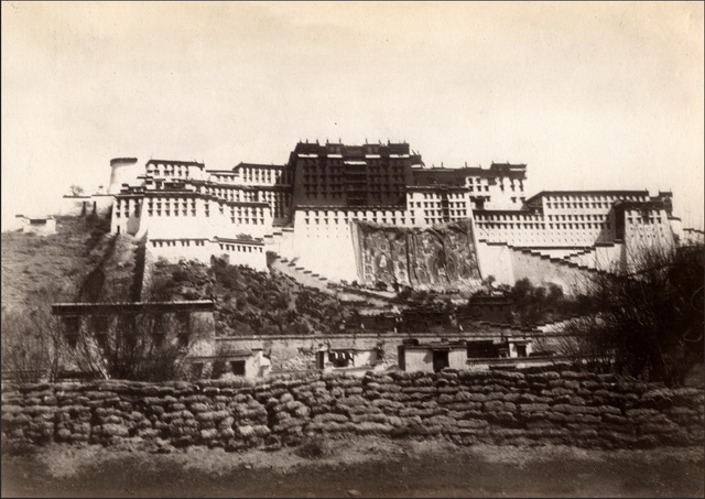 1901年西藏拉萨老照片 关于西藏的第一张照片