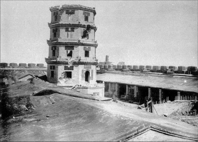 图片[14]-The first generation of Dahongqiao Jinhua Bridge and Drum Tower seen in the old photos of Tianjin in 1900-China Archive