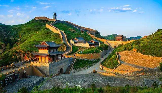 图片[1]-Look at the Yanmen Pass, the first pass in China a hundred years ago, in the old photo of Xinzhou, Shanxi in 1907-China Archive