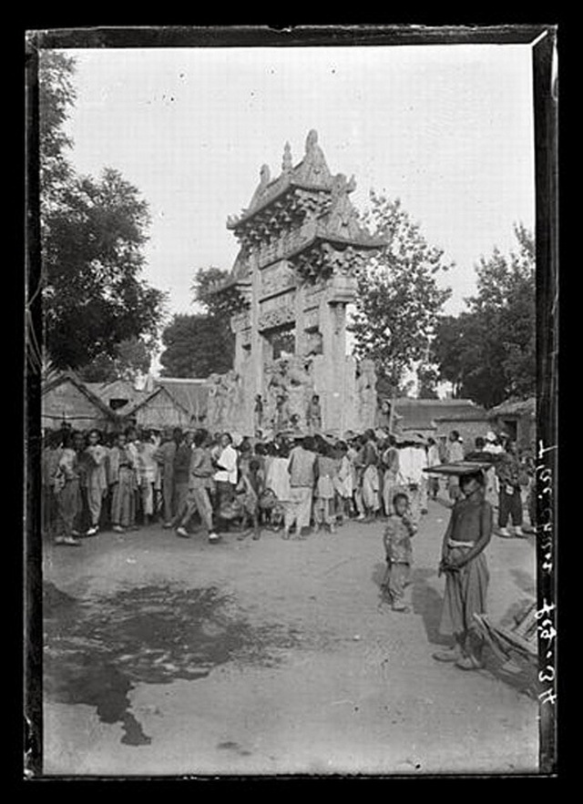 图片[2]-Old photos of Tai’an Prefecture and Mount Tai in Shandong Province in 1907-China Archive