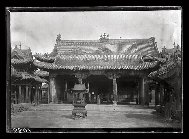 图片[3]-1907 Old photo of Taiyuan Mansion One hundred years ago, Little Five Terraces of Jiuxianqiao, Chenghuang Temple, Taiyuan-China Archive