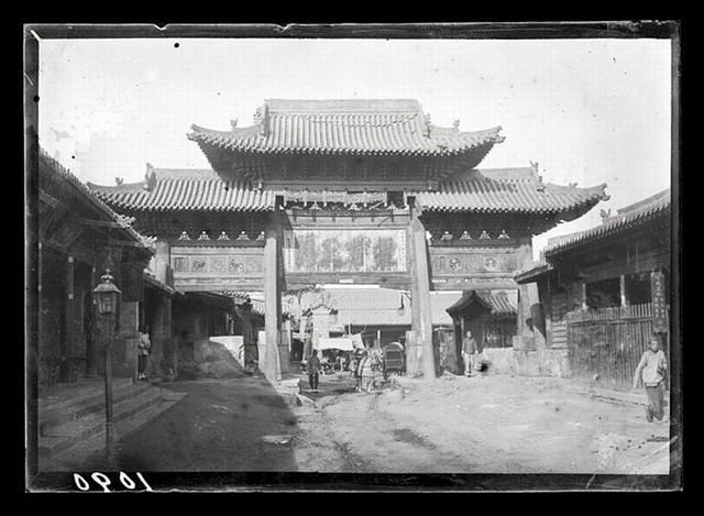 图片[7]-1907 Old photo of Taiyuan Mansion One hundred years ago, Little Five Terraces of Jiuxianqiao, Chenghuang Temple, Taiyuan-China Archive