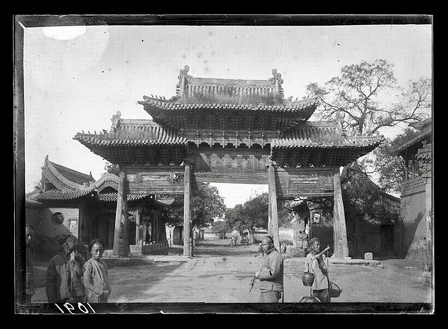 图片[8]-1907 Old photo of Taiyuan Mansion One hundred years ago, Little Five Terraces of Jiuxianqiao, Chenghuang Temple, Taiyuan-China Archive