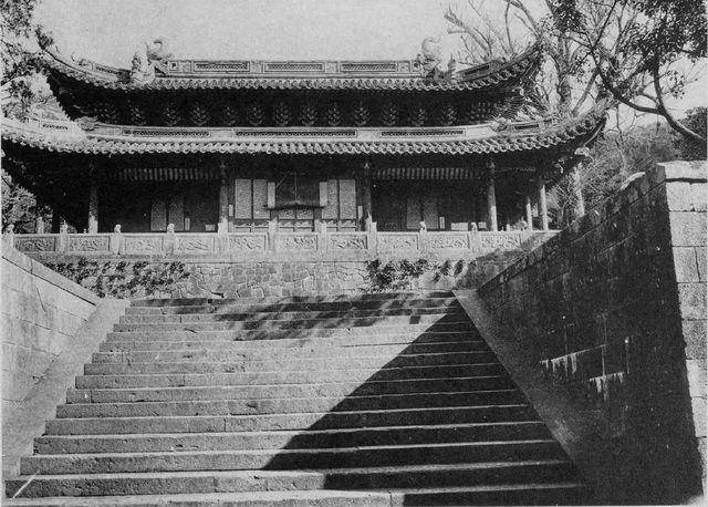 图片[2]-1908 Old photo of Dinghai County, Zhejiang Province Scenery of temples in Putuo Mountain a hundred years ago-China Archive