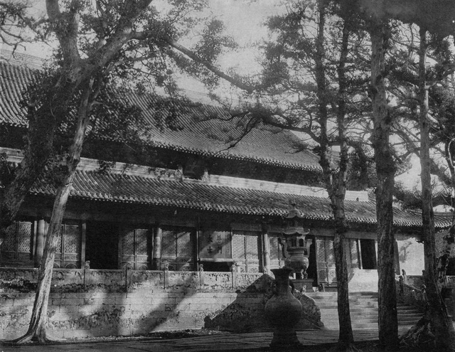 图片[7]-1908 Old photo of Dinghai County, Zhejiang Province Scenery of temples in Putuo Mountain a hundred years ago-China Archive
