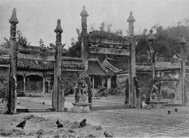 图片[3]-The old photo of Shaoxing, Zhejiang in 1906 The style and features of the Lanting at Dayu Mausoleum a hundred years ago-China Archive