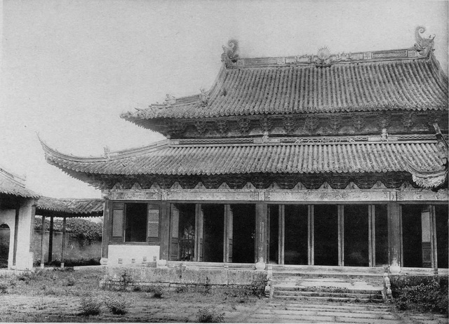 图片[1]-The old photo of Shaoxing, Zhejiang in 1906 The style and features of the Lanting at Dayu Mausoleum a hundred years ago-China Archive