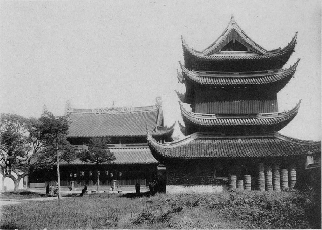 图片[12]-1906 Old photo of Ningbo, Zhejiang One hundred years ago, Tianyi Pavilion, Moon Lake, Snow Dou Temple-China Archive