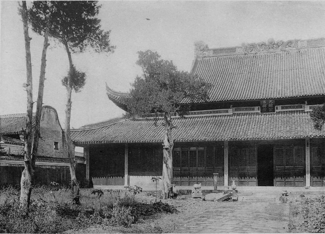 图片[1]-1906 Old photo of Ningbo, Zhejiang One hundred years ago, Tianyi Pavilion, Moon Lake, Snow Dou Temple-China Archive