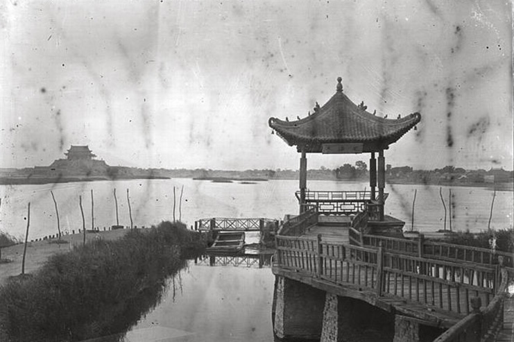 图片[2]-1907 Old photo of Kaifeng, Henan Erzeng Temple, Daguo Xiangsi Temple and Drum Tower 110 years ago-China Archive