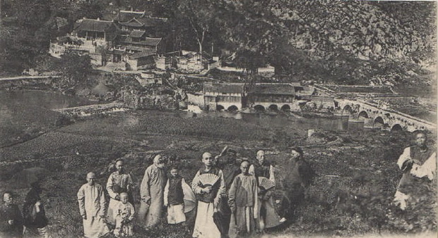 图片[13]-Old photos of Guiyang in the late Qing Dynasty A hundred years ago, the memorial archways of Youzha Street, Shuikou Temple, Jiaxiulou-China Archive