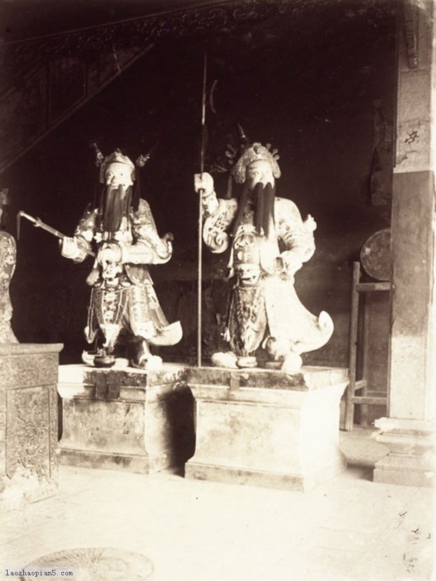 图片[15]-Old photos of Heyuan, Guangdong in the late Qing Dynasty and the early Republic of China lion dance, Guandi Temple, Confucius Temple and Kuige Pavilion-China Archive