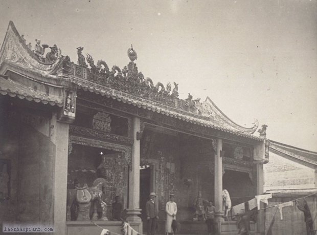 图片[22]-Old photos of Heyuan, Guangdong in the late Qing Dynasty and the early Republic of China lion dance, Guandi Temple, Confucius Temple and Kuige Pavilion-China Archive