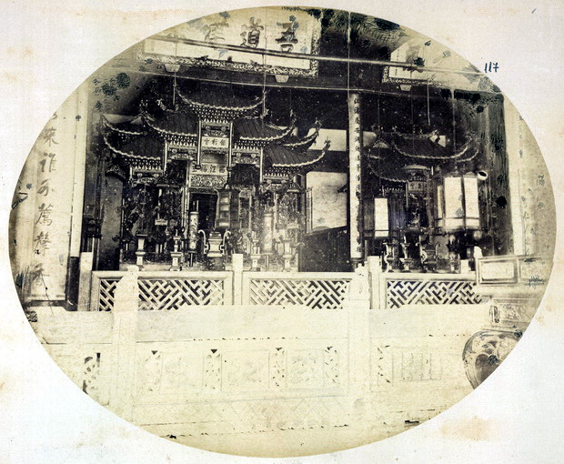 图片[2]-1874 Old photos of Wuhan, Hubei Yellow Crane Tower, Hankou Wharf, Guangdong Chamber of Commerce Theatre-China Archive