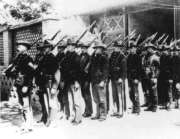 图片[1]-Old Photos of Allied Soldiers during the Eight Power Allied Invasion of China in 1900-China Archive