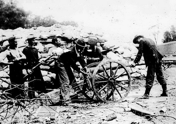 图片[8]-Old Photos of Allied Soldiers during the Eight Power Allied Invasion of China in 1900-China Archive