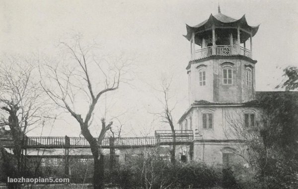 图片[2]-Old photos of Tianzhu Pavilion, Zhenfeng Tower, Xiaogushan, Anqing, Anhui, 1910-China Archive