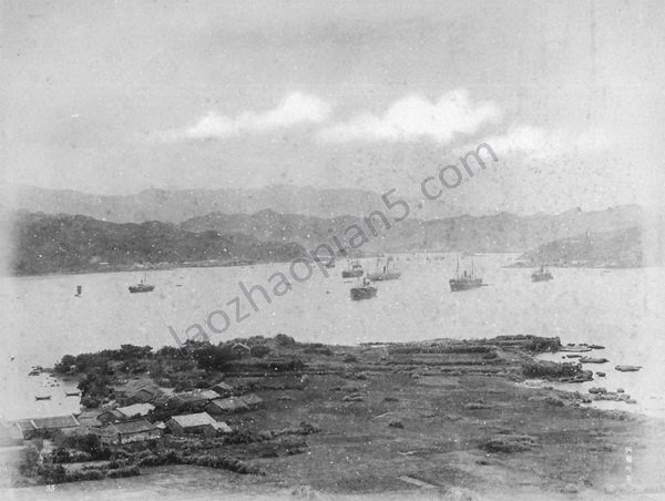 图片[1]-Old photos of Keelung, Taiwan in 1895. Keelung Harbor and Fort 120 years ago-China Archive