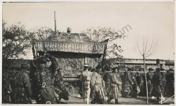 图片[4]-Live photos of Empress Dowager Cixi’s funeral in 1908 (2)-China Archive