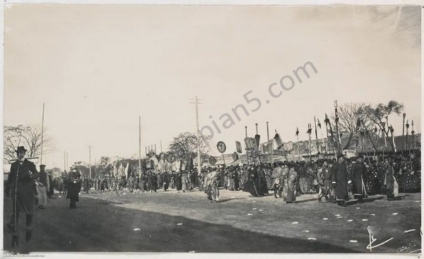 图片[8]-Live photos of Empress Dowager Cixi’s funeral in 1908 (2)-China Archive