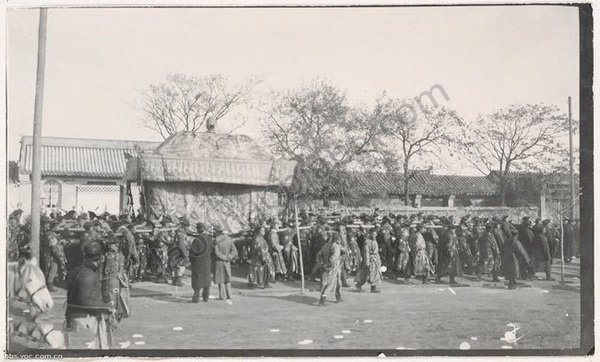 图片[11]-Live photos of Empress Dowager Cixi’s funeral in 1908 (2)-China Archive