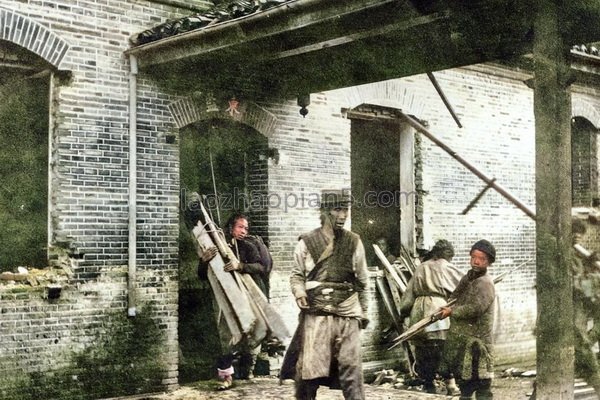 图片[7]-The old photo of Nanjing, Jiangsu in 1911 Nanjing under the siege of the Jiangsu Zhejiang Allied Forces-China Archive