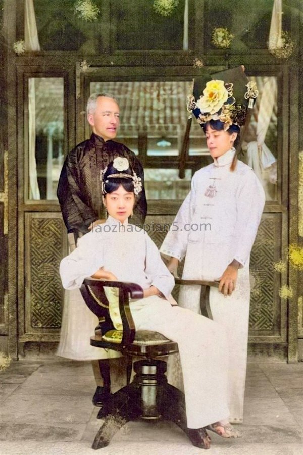 图片[8]-The last emperor, brother Puyi and empress Wanrong, photographed by Johnston in 1919-China Archive