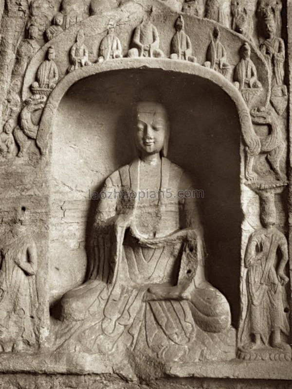 图片[2]-Old photos of Datong in Shanxi in the late Qing Dynasty Yungang Grottoes 110 years ago-China Archive
