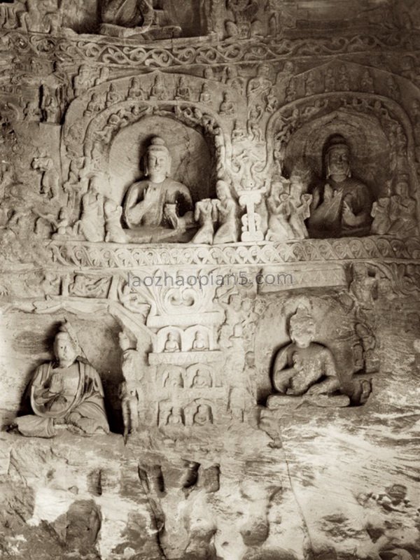图片[5]-Old photos of Datong in Shanxi in the late Qing Dynasty Yungang Grottoes 110 years ago-China Archive
