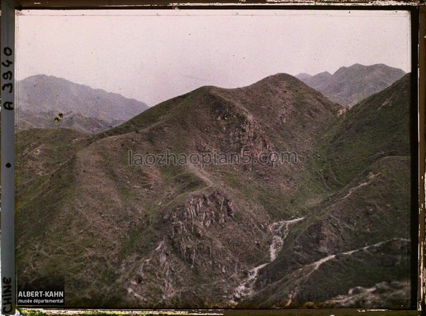 图片[12]-Photographed by Kahn in 1913, an old color photo of the Great Wall in Badaling, Beijing-China Archive