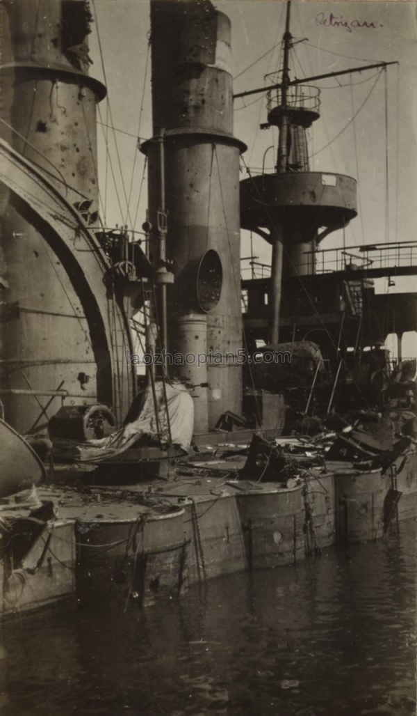 图片[10]-Old photos of Lushun Port in 1904-5 Photos of warships in the Russo Japanese War-China Archive