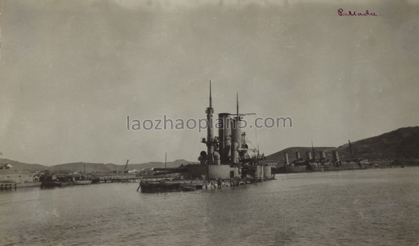 图片[5]-Old photos of Lushun Port in 1904-5 Photos of warships in the Russo Japanese War-China Archive