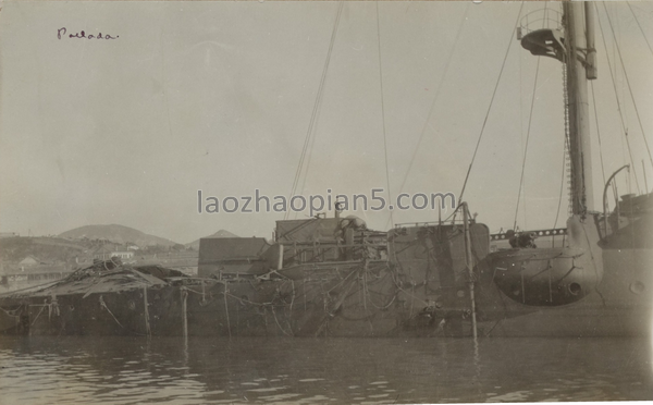 图片[6]-Old photos of Lushun Port in 1904-5 Photos of warships in the Russo Japanese War-China Archive