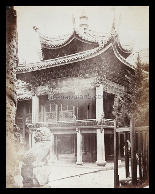 图片[5]-Old photos of Ningbo in the 1870s, the scenery of Tianhou Palace 150 years ago-China Archive