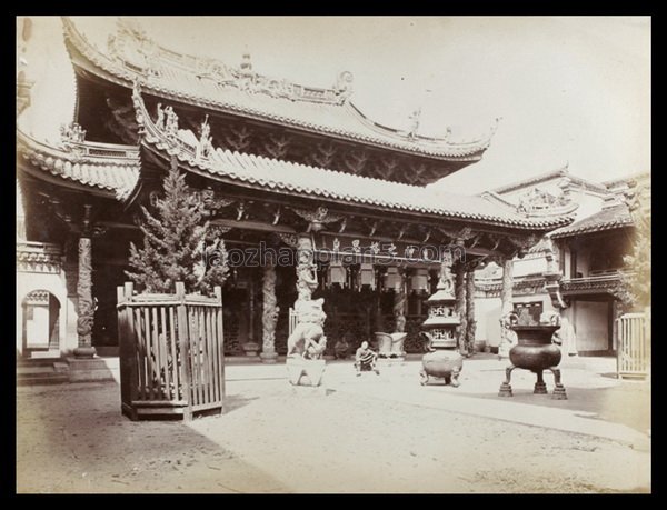图片[7]-Old photos of Ningbo in the 1870s, the scenery of Tianhou Palace 150 years ago-China Archive