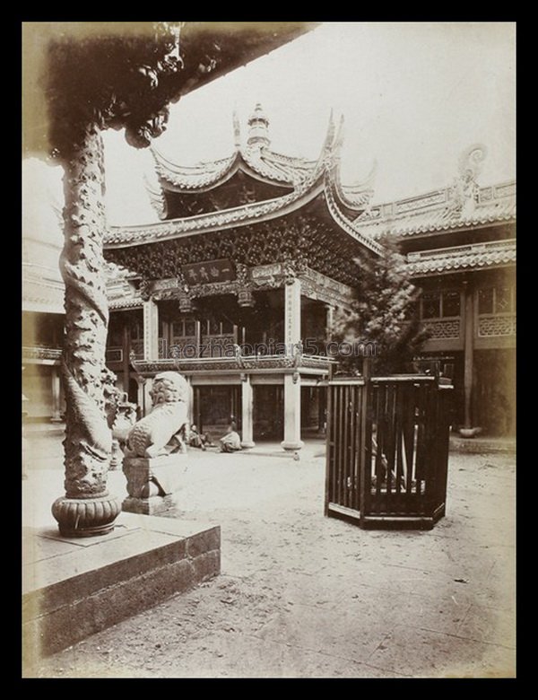 图片[4]-Old photos of Ningbo in the 1870s, the scenery of Tianhou Palace 150 years ago-China Archive